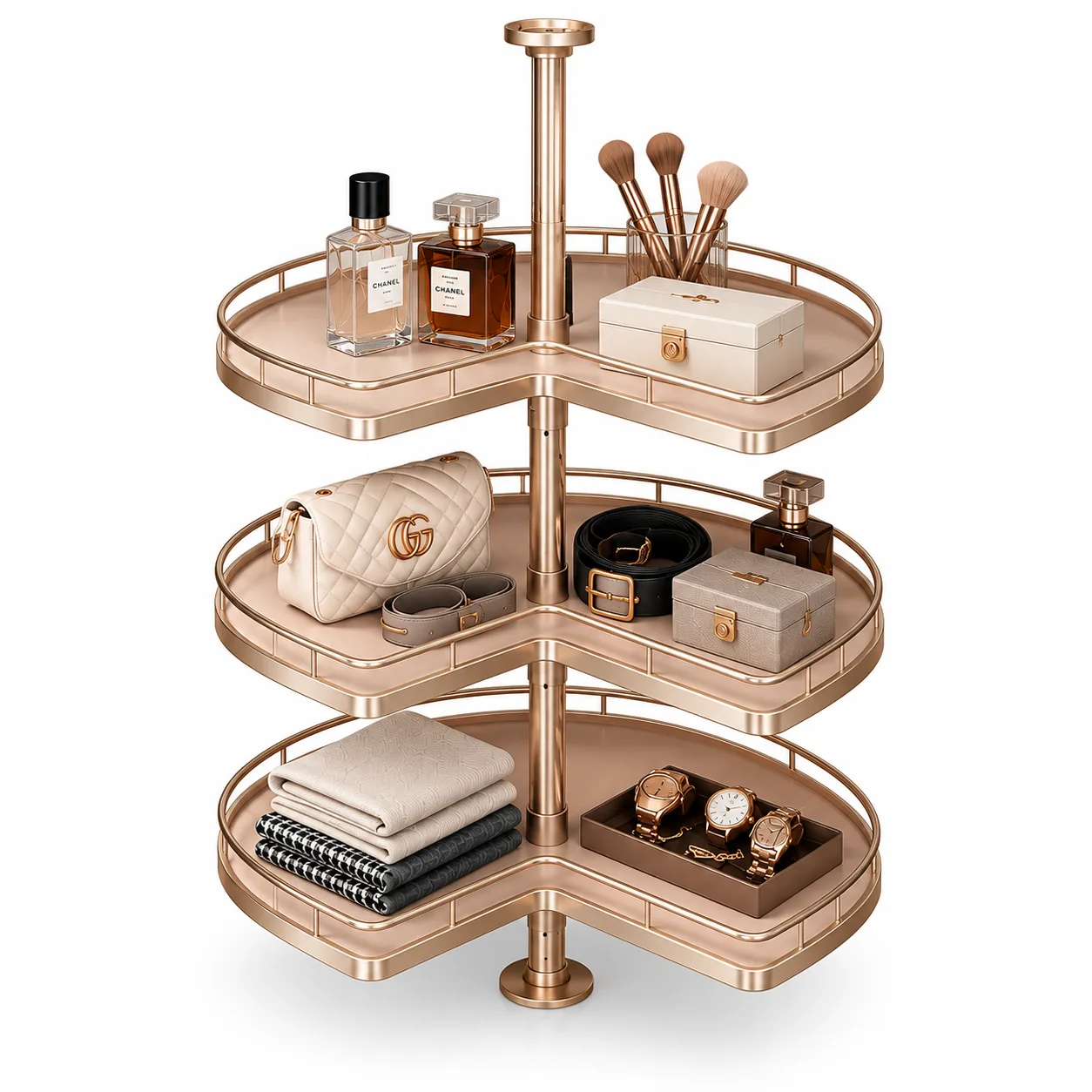 3 Layer Revolving Basket — view 1