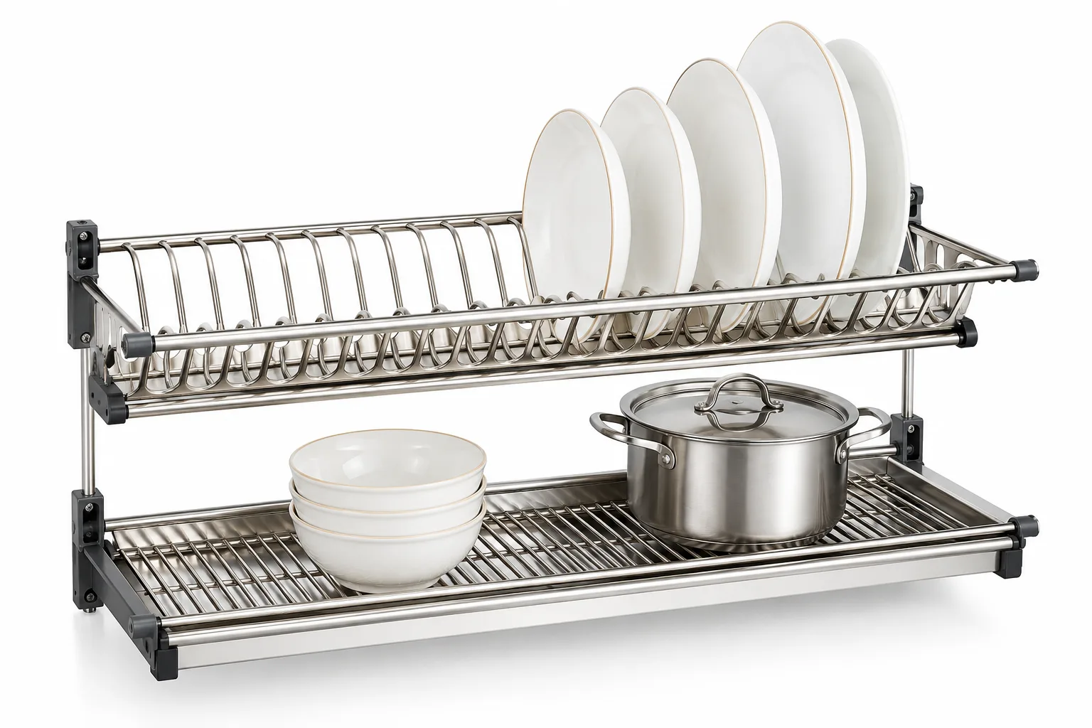 700mm Up Cabinet Dish Rack W700XD280 — view 1
