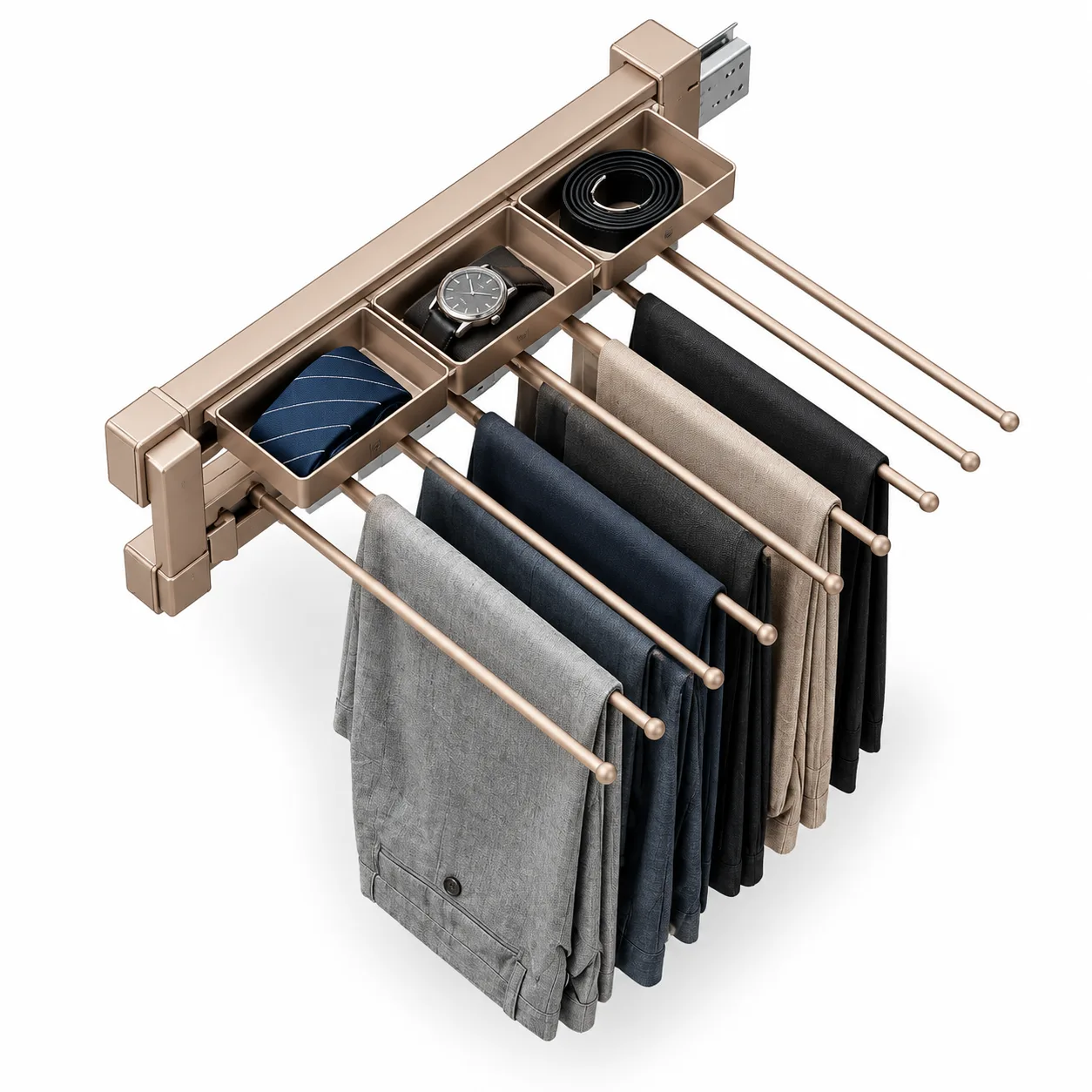 Side Installed Trouser Rack — view 1